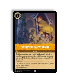 LORCANA Ordres de la patronne 25/204-Fr-3