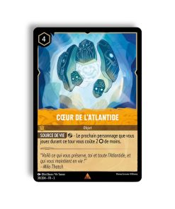 LORCANA Cœur de l'atlantide 30/204-Fr-3