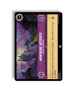 LORCANA Montagne interdite château de maléfique 66/204-Fr-3