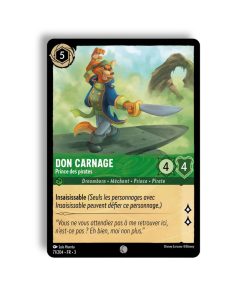 LORCANA Don carnage prince des pirates 71/204-Fr-3