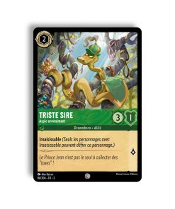LORCANA Triste Sire aspic envenimant 86/204-Fr-3