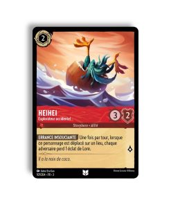 LORCANA Heihei explorateur accidentel 107/204-Fr-3