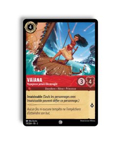 LORCANA Vaiana voyageuse jamais découragée 117/204-Fr-3