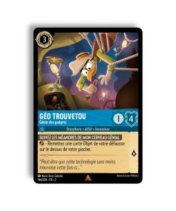LORCANA Géo Trouvetou génie des gadgets 144/204-Fr-3