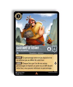 LORCANA Gustave Le Géant Terreur du royaume 173/204-Fr-3