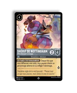 LORCANA Shérif de Nottingham officiellement corrompu 191/204-Fr-3