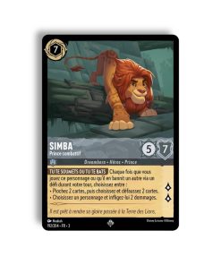 LORCANA Simba Prince combatif 192/204-Fr-3