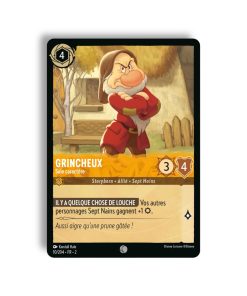 LORCANA Grincheux sale caractère 10/204-Fr-2