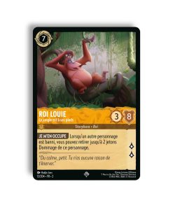 LORCANA Roi Louie La jungle est à ses pieds 12/204-Fr-2