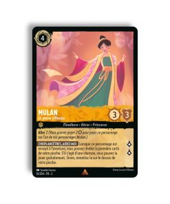 LORCANA Mulan en pleine réflexion 16/204-Fr-2