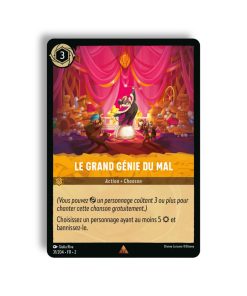 LORCANA Le grand génie du mal 31/204-Fr-2
