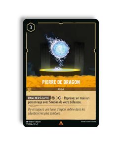 LORCANA Pierre de Dragon 33/204-Fr-2