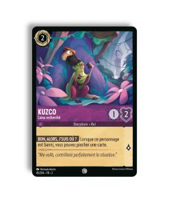 LORCANA Kuzco lama recherché 45/204-Fr-2