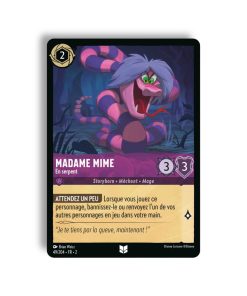 LORCANA Madame Mime en serpent 49/204-Fr-2