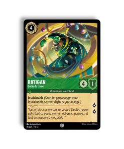 LORCANA Ratigan génie du crime 91/204-Fr-2