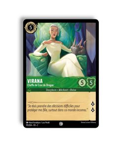 LORCANA Virana cheffe de croc du dragon 95/204-Fr-2