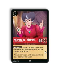 LORCANA Madame de Trémaine marâtre autoritaire 111/204-Fr-2