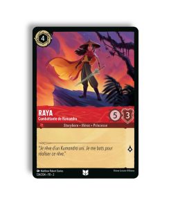 LORCANA Raya combattante de Kumandra 124/204-Fr-2