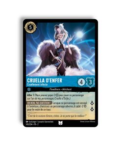LORCANA Cruella d'Enfer cruellement infecte 145/204-Fr-2