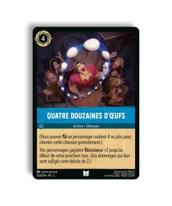 LORCANA Quatre douzaines d'œufs 163/204-Fr-2