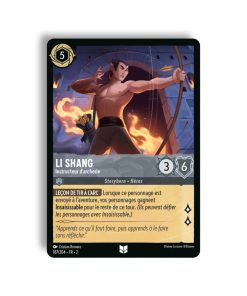 LORCANA Li Shang instructeur d’archerie  187/204-Fr-2