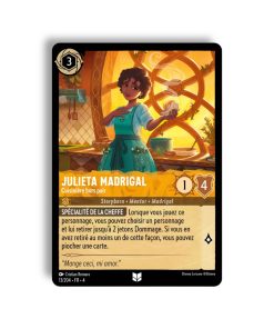 LORCANA Julieta Madrigal cuisinière hors pair 013/204-Fr-4