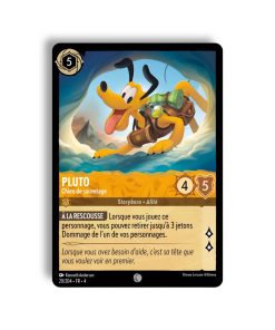 LORCANA Pluto chien de sauvetage  020/204-Fr-4
