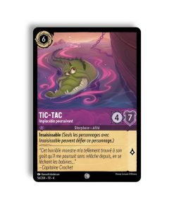 LORCANA  Tic-Tac implacable poursuivant  056/204-Fr-4