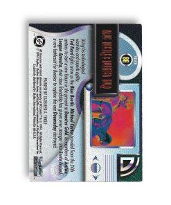 Carte à Collectionner  BLUE BEETLE & BOOSTER GOLD  TM DC 1994 - Peinte par CATHLEEN A.THOLE