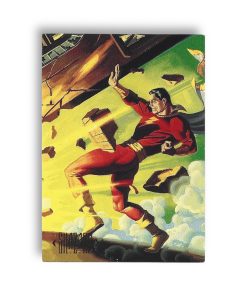 Carte à Collectionner  SHAZAM  TM DC 1994 - Peinte par STEVE RUDE