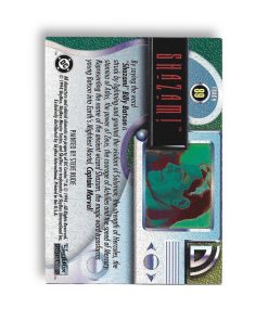 Carte à Collectionner  SHAZAM  TM DC 1994 - Peinte par STEVE RUDE