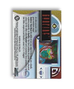 Carte à Collectionner  GUNFIRE  TM DC 1994 - Peinte par JOE PHILLIPS