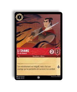 LORCANA LI SHANG fils de général  111/204-Fr-4