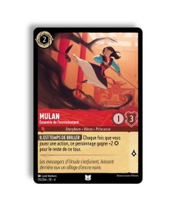 LORCANA MULAN Ennemi de l’envoutement 115/204-Fr-4
