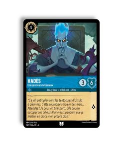 LORCANA  Hadès conspirateur méticuleux 145/204-Fr-4