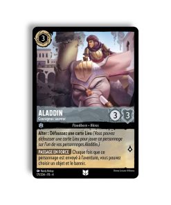 LORCANA Aladdin courageux sauveur  171/204-Fr-4