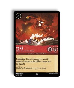 LORCANA Te Kã Démon de la terre et du feu 126/204-Fr-1