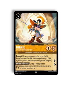 LORCANA Minnie Championne Mousquetaire  017/204-Fr-4