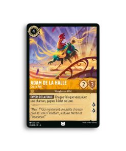 LORCANA  Adam De La Halle coq’r’roll 020/204-Fr-5