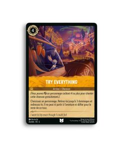 LORCANA  Try Everything 025/204-Fr-5