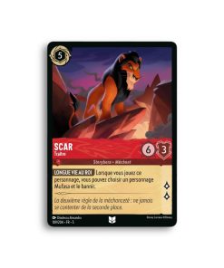  LORCANA Scar traître 109/204-Fr-5