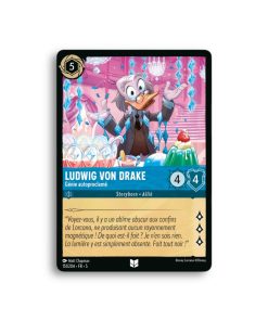 LORCANA Ludwig Von Drake génie autoproclamé 151/204-Fr-5
