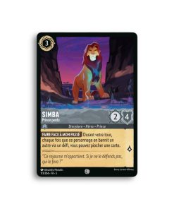  LORCANA Simba prince perdu 173/204-Fr-5