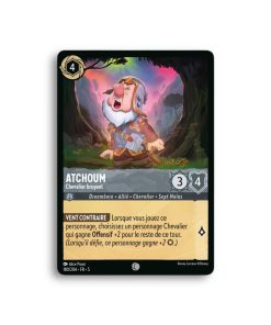 LORCANA  Atchoum chevalier bruyant 180/204-Fr-5