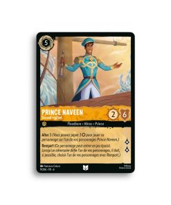 LORCANA Le prince NAVEEN second vigilant  009/204-Fr-6