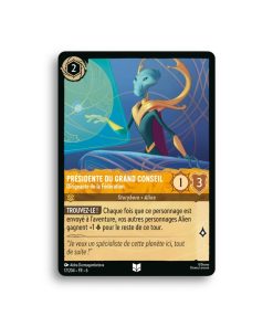 LORCANA PRESIDENTE DU GRAND CONSEIL dirigeante de la fédération 017/204-Fr-6