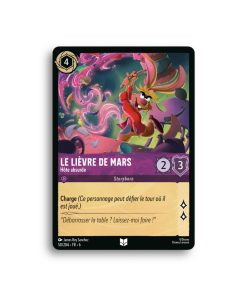 LORCANA LE LIEVRE DE MARS hôte absurde 050/204-Fr-6