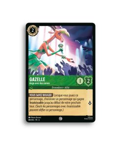 LORCANA GAZELLE ange avec des cornes  088/204-Fr-6