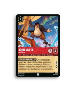 LORCANA JOHN SILVER ami féroce 109/204-Fr-6