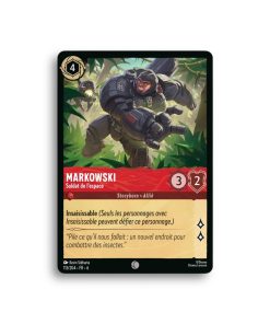 LORCANA MARKOWSKI soldat de l’espace  113/204-Fr-6